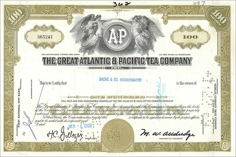 Coupon Share Action The Great Atlantic & Pacific Tea Company Ange Angel Femme