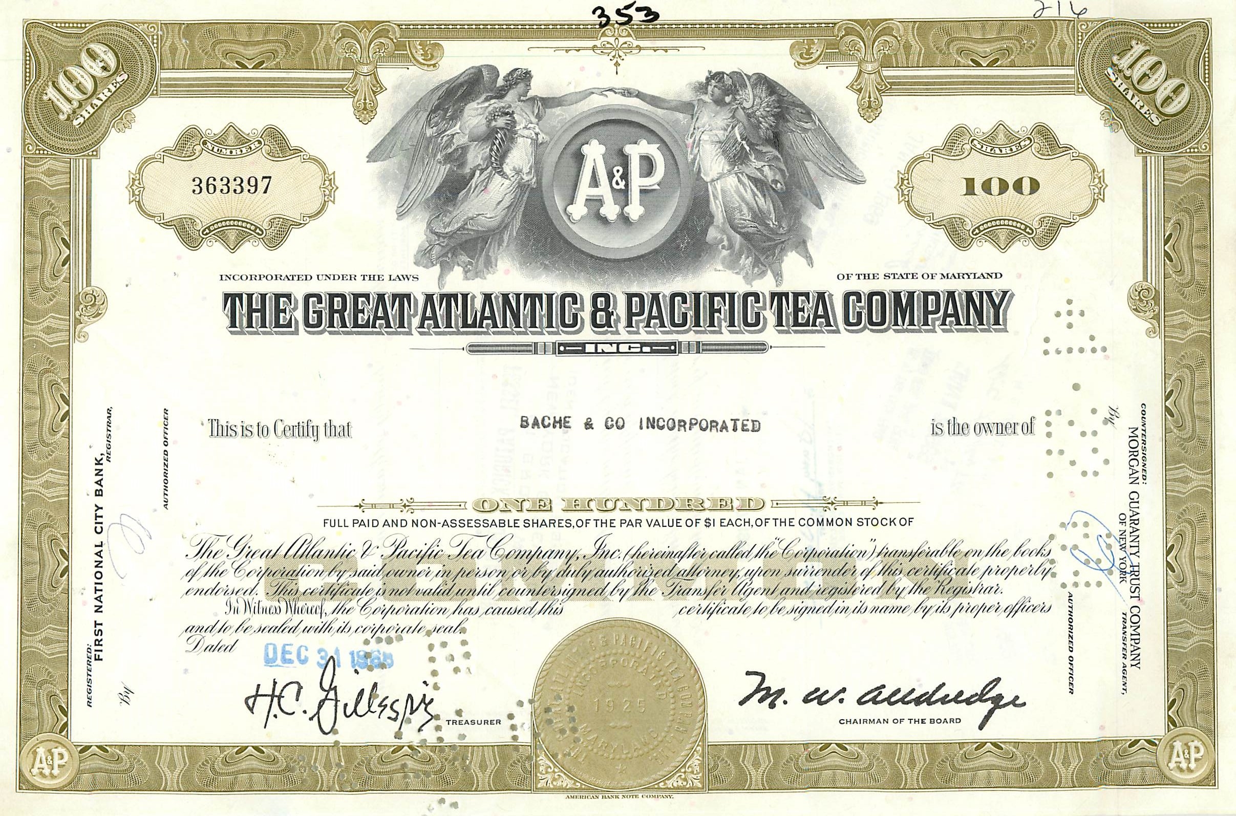 Coupon Share Action The Great Atlantic & Pacific Tea Company Ange Angel Femme