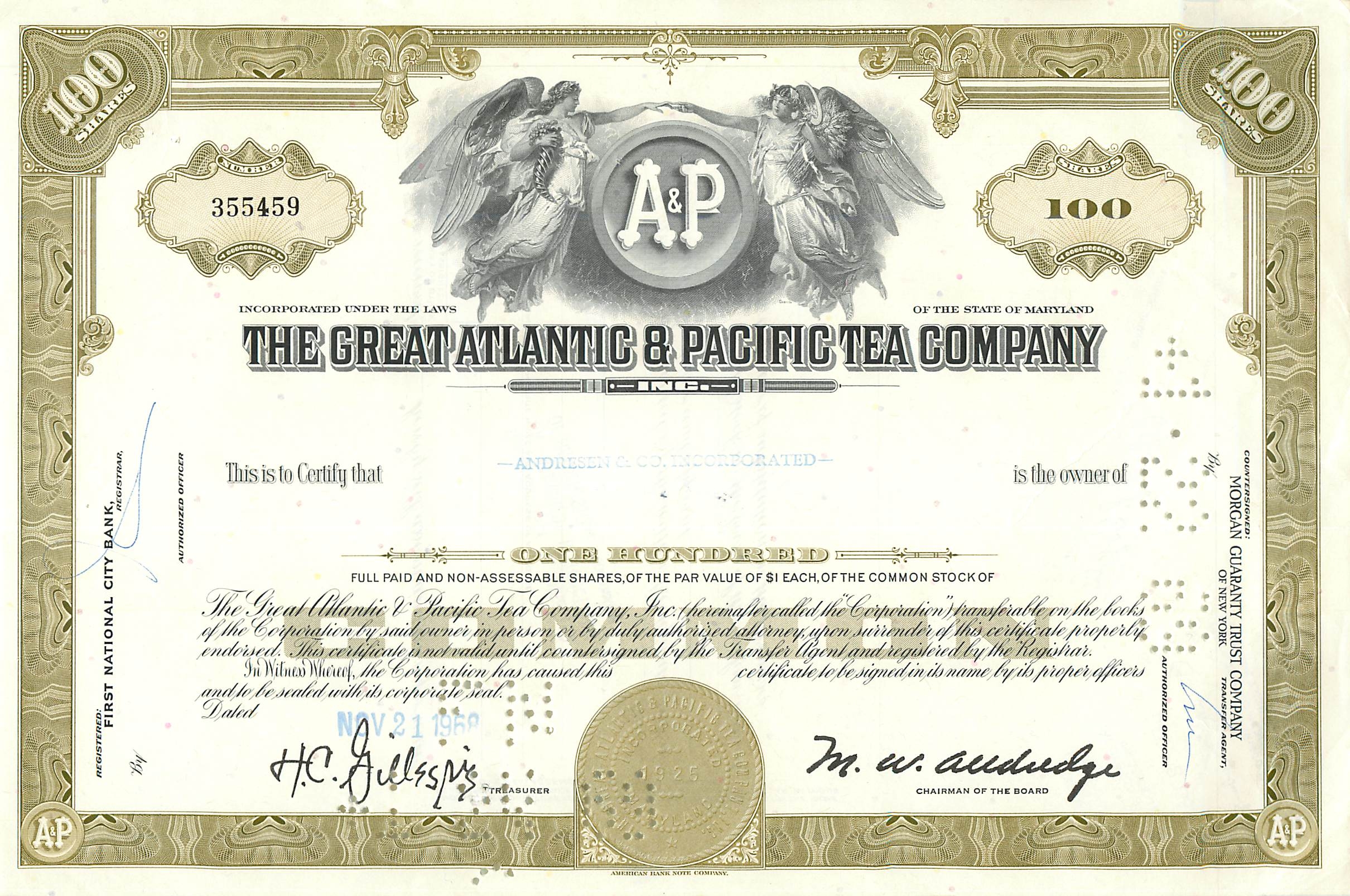 Coupon Share Action The Great Atlantic & Pacific Tea Company Ange Angel Femme
