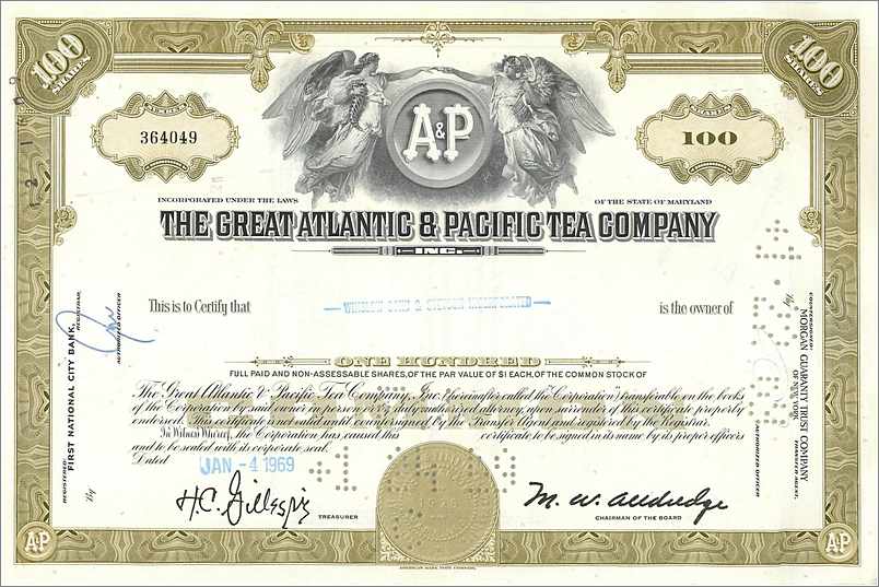 Coupon Share Action The Great Atlantic & Pacific Tea Company Ange Angel Femme