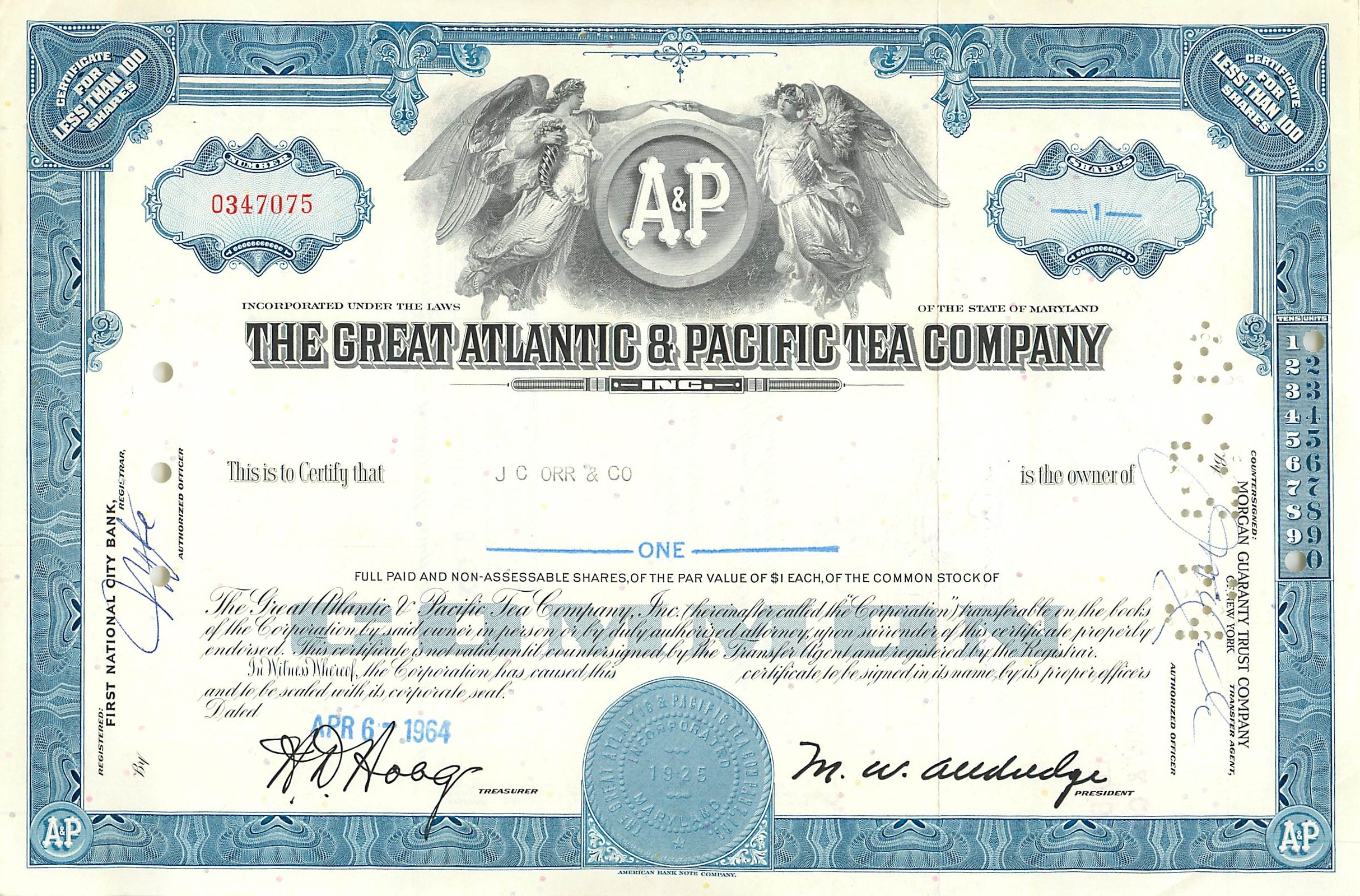 Coupon Share Action The Great Atlantic & Pacific Tea Company Ange Angel Femme