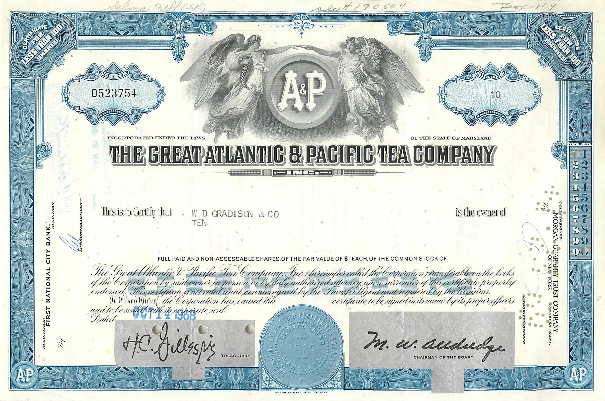 Coupon Share Action The Great Atlantic & Pacific Tea Company Ange Angel Femme