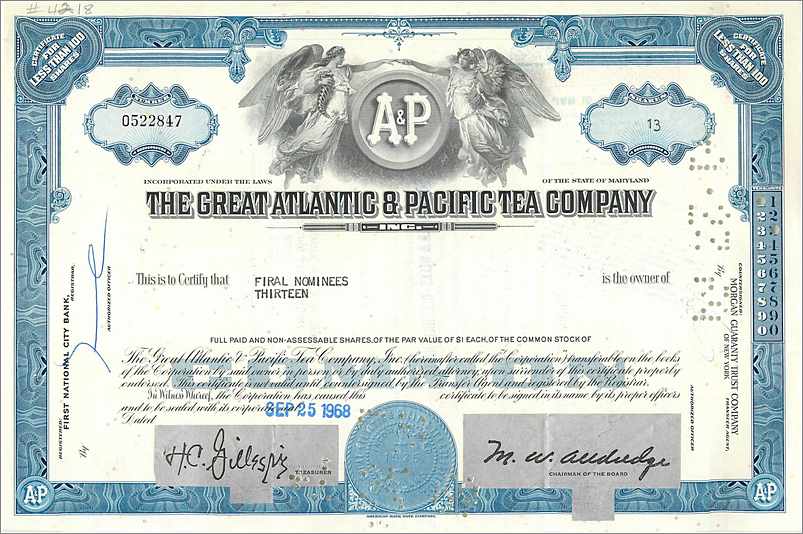 Coupon Share Action The Great Atlantic & Pacific Tea Company Ange Angel Femme