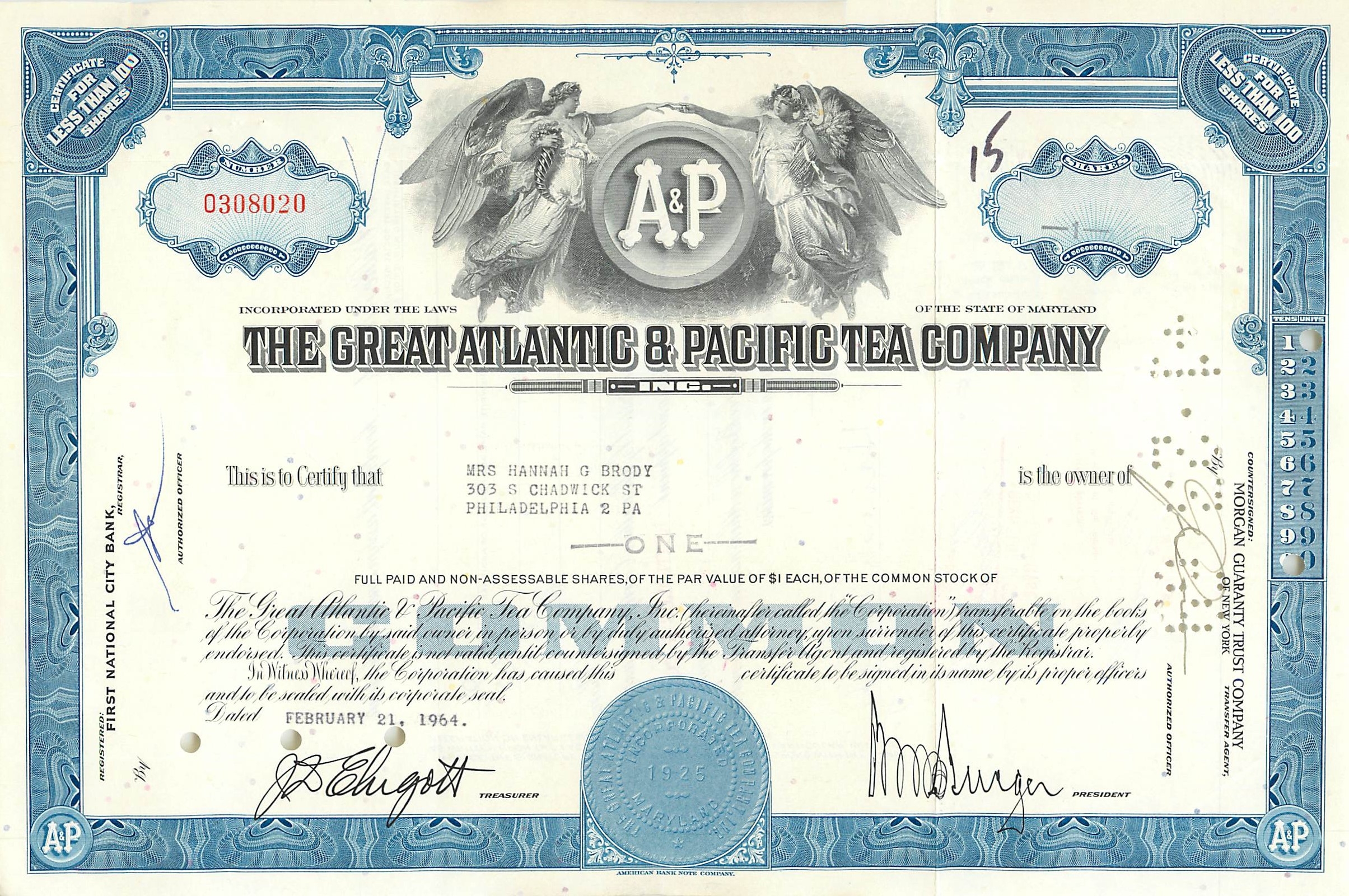 Coupon Share Action The Great Atlantic & Pacific Tea Company Ange Angel Femme