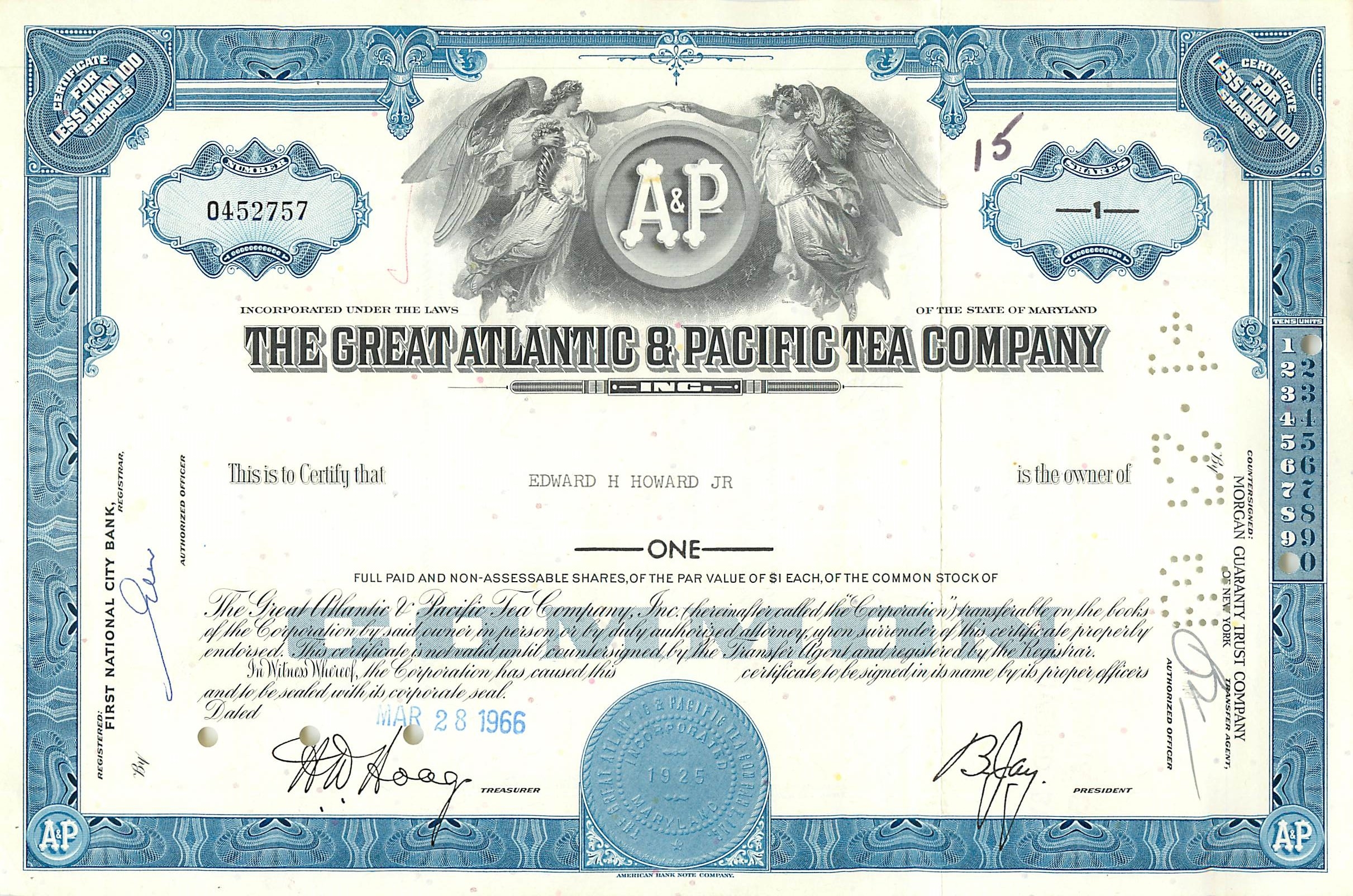 Coupon Share Action The Great Atlantic & Pacific Tea Company Ange Angel Femme