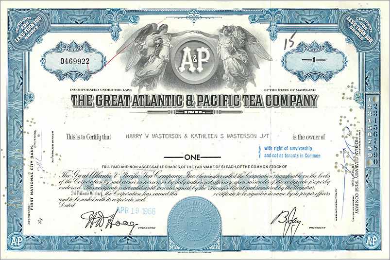 Coupon Share Action The Great Atlantic & Pacific Tea Company Ange Angel Femme