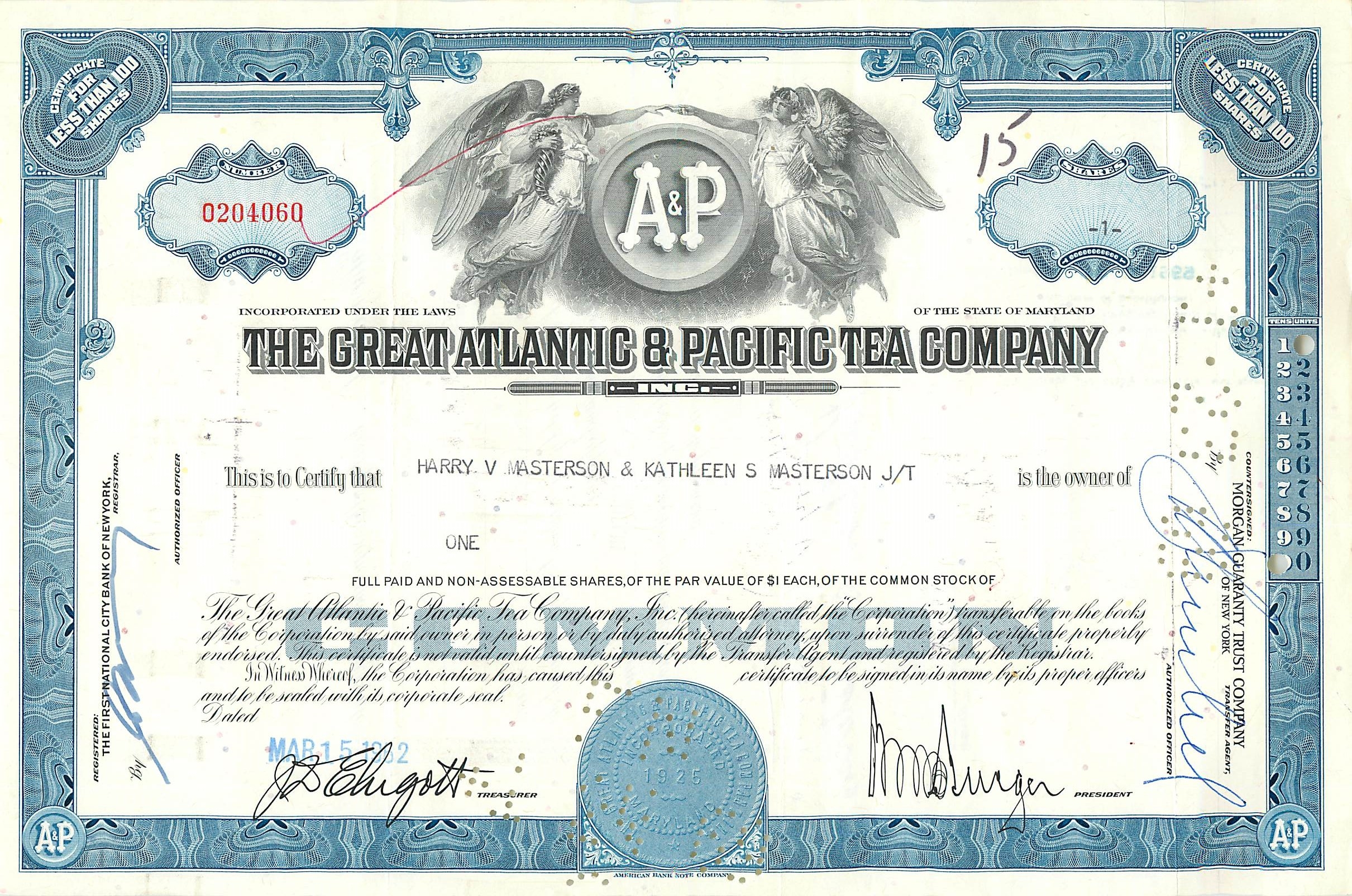 Coupon Share Action The Great Atlantic & Pacific Tea Company Ange Angel Femme