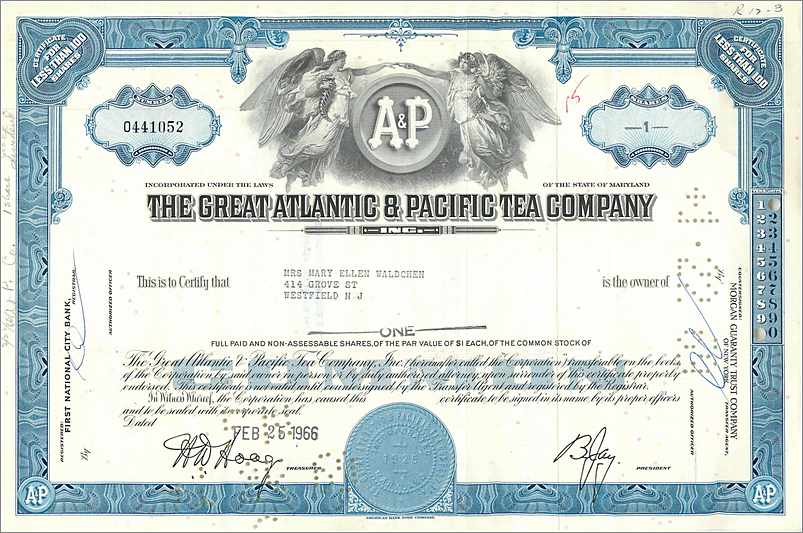 Coupon Share Action The Great Atlantic & Pacific Tea Company Ange Angel Femme