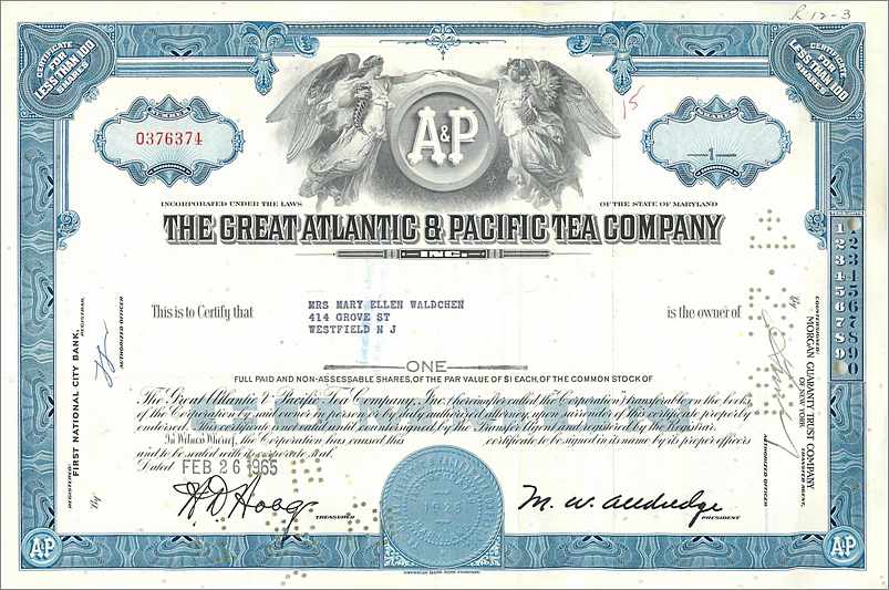 Coupon Share Action The Great Atlantic & Pacific Tea Company Ange Angel Femme