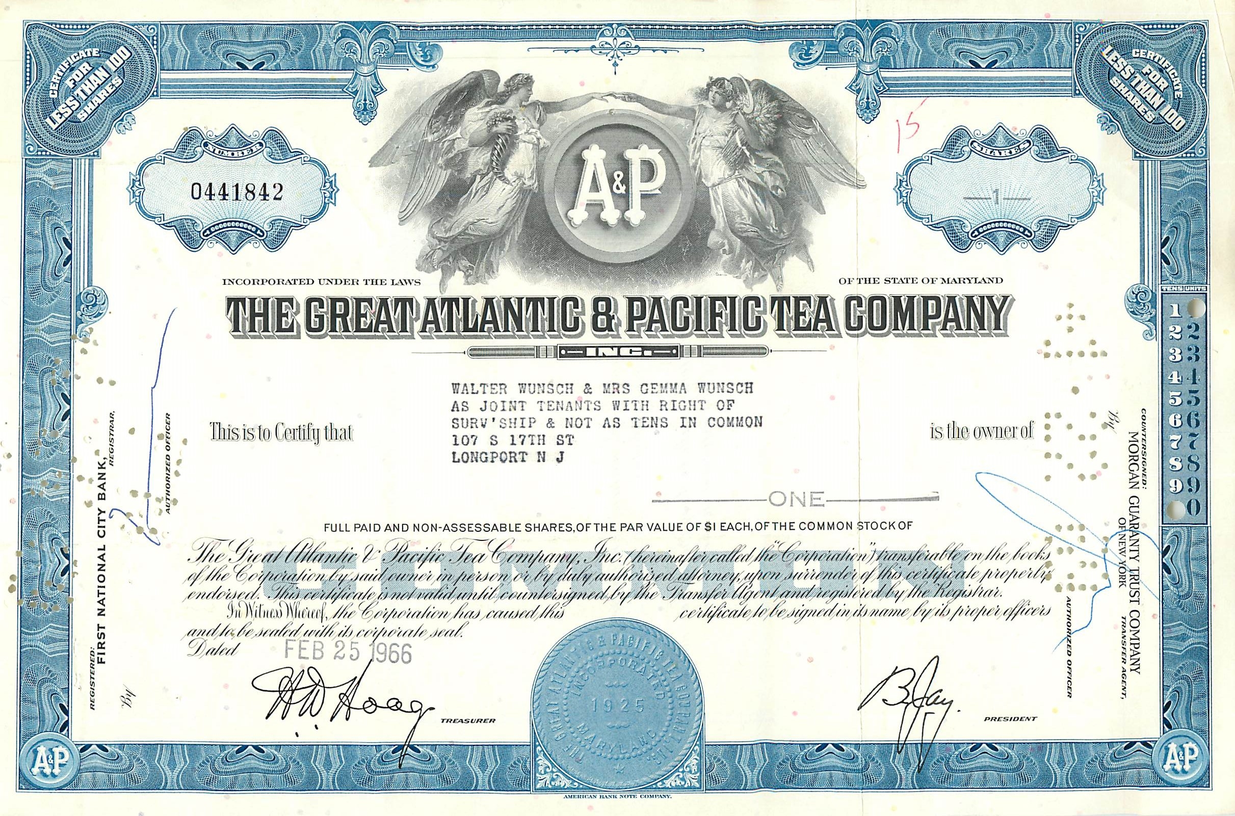 Coupon Share Action The Great Atlantic & Pacific Tea Company Ange Angel Femme