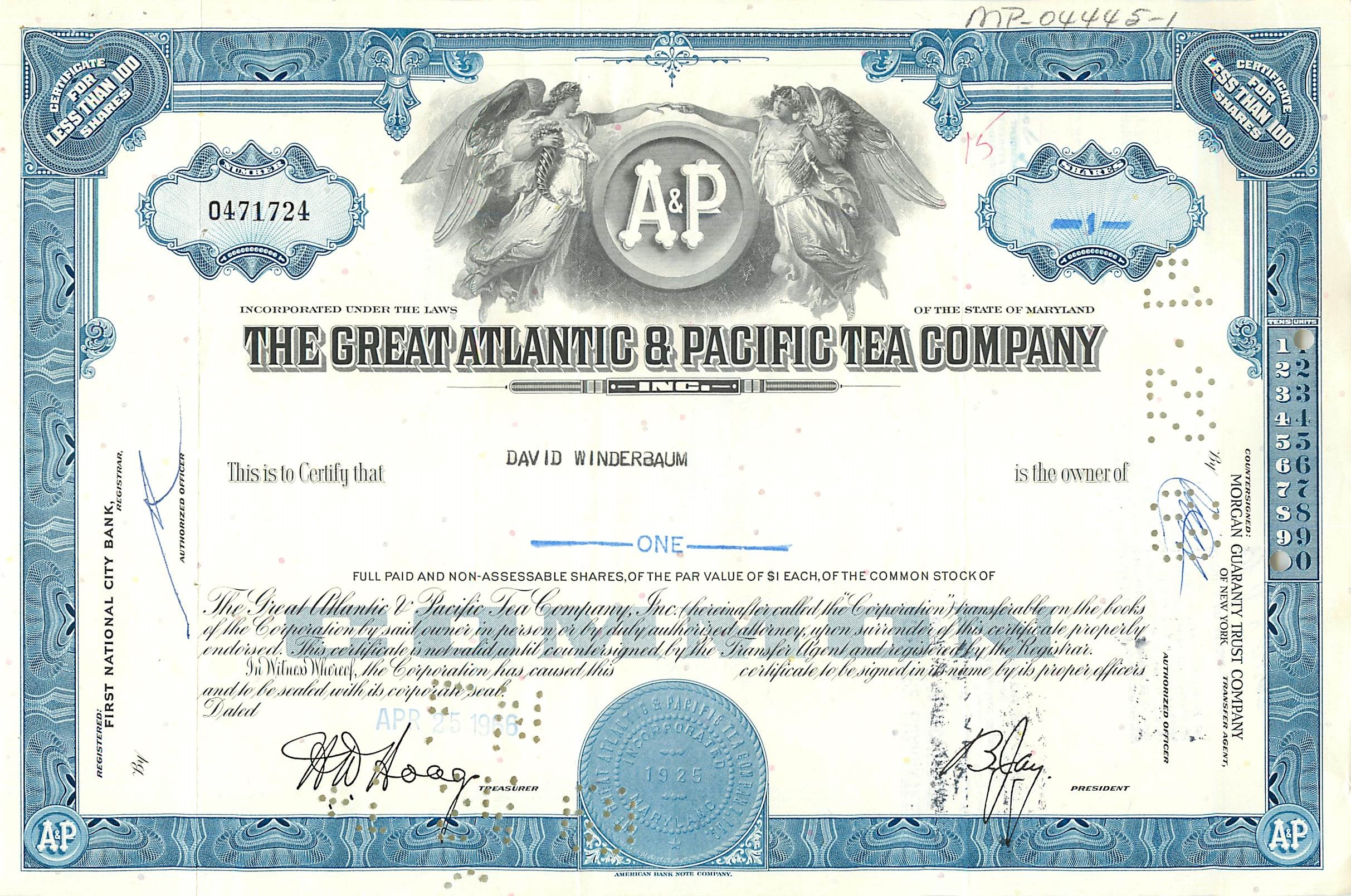 Coupon Share Action The Great Atlantic & Pacific Tea Company Ange Angel Femme