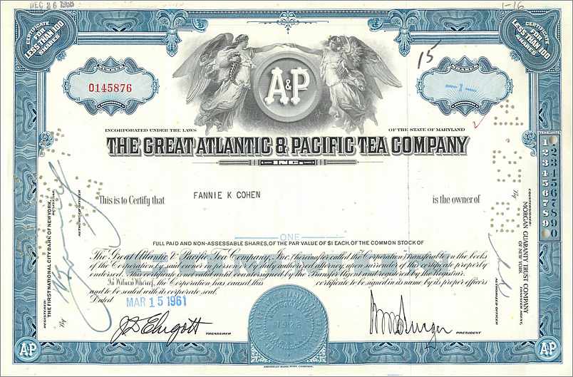 Coupon Share Action The Great Atlantic & Pacific Tea Company Ange Angel Femme