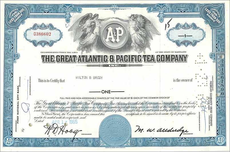 Coupon Share Action The Great Atlantic & Pacific Tea Company Ange Angel Femme