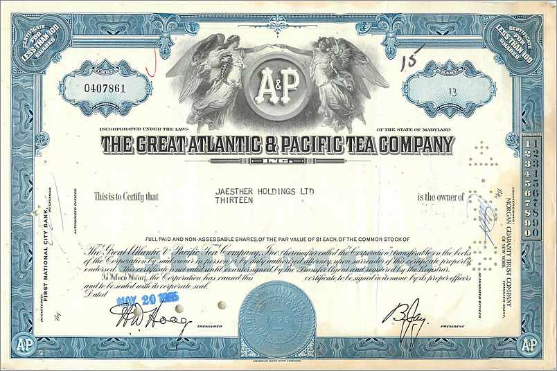 Coupon Share Action The Great Atlantic & Pacific Tea Company Ange Angel Femme