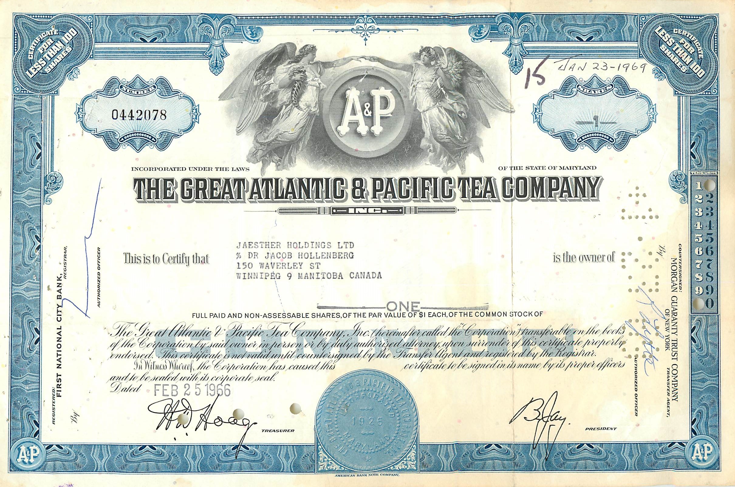 Coupon Share Action The Great Atlantic & Pacific Tea Company Ange Angel Femme
