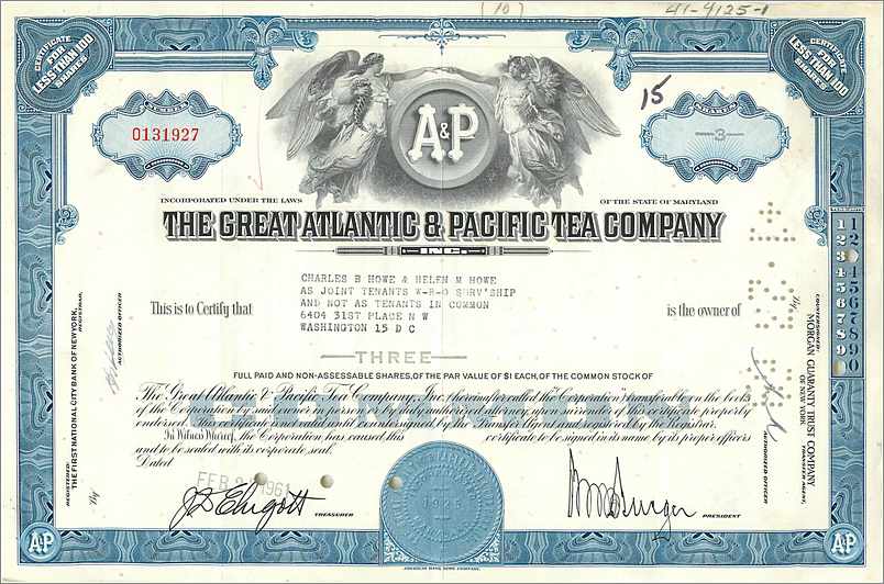 Coupon Share Action The Great Atlantic & Pacific Tea Company Ange Angel Femme