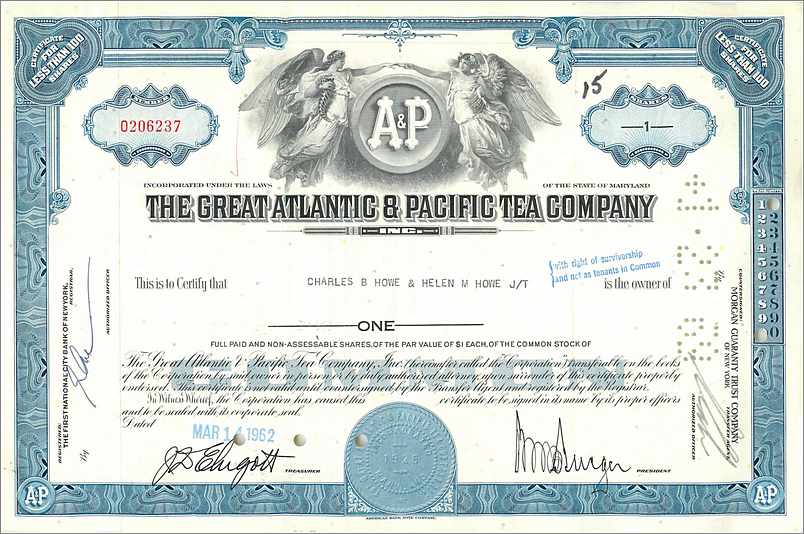Coupon Share Action The Great Atlantic & Pacific Tea Company Ange Angel Femme