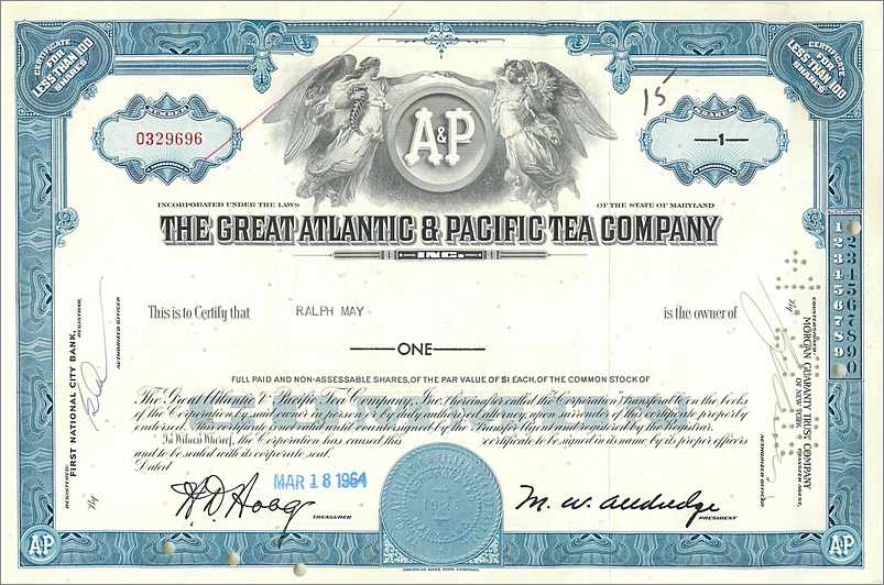 Coupon Share Action The Great Atlantic & Pacific Tea Company Ange Angel Femme