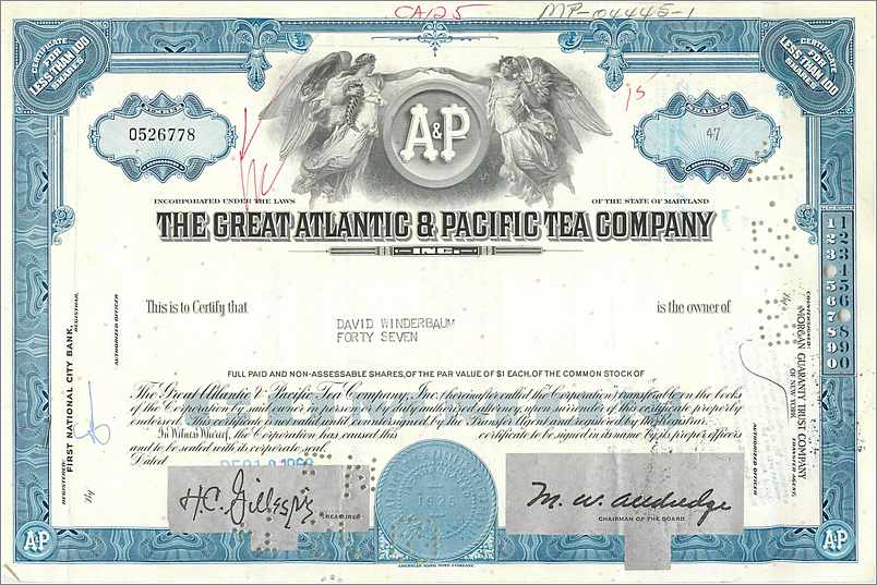 Coupon Share Action The Great Atlantic & Pacific Tea Company Ange Angel Femme