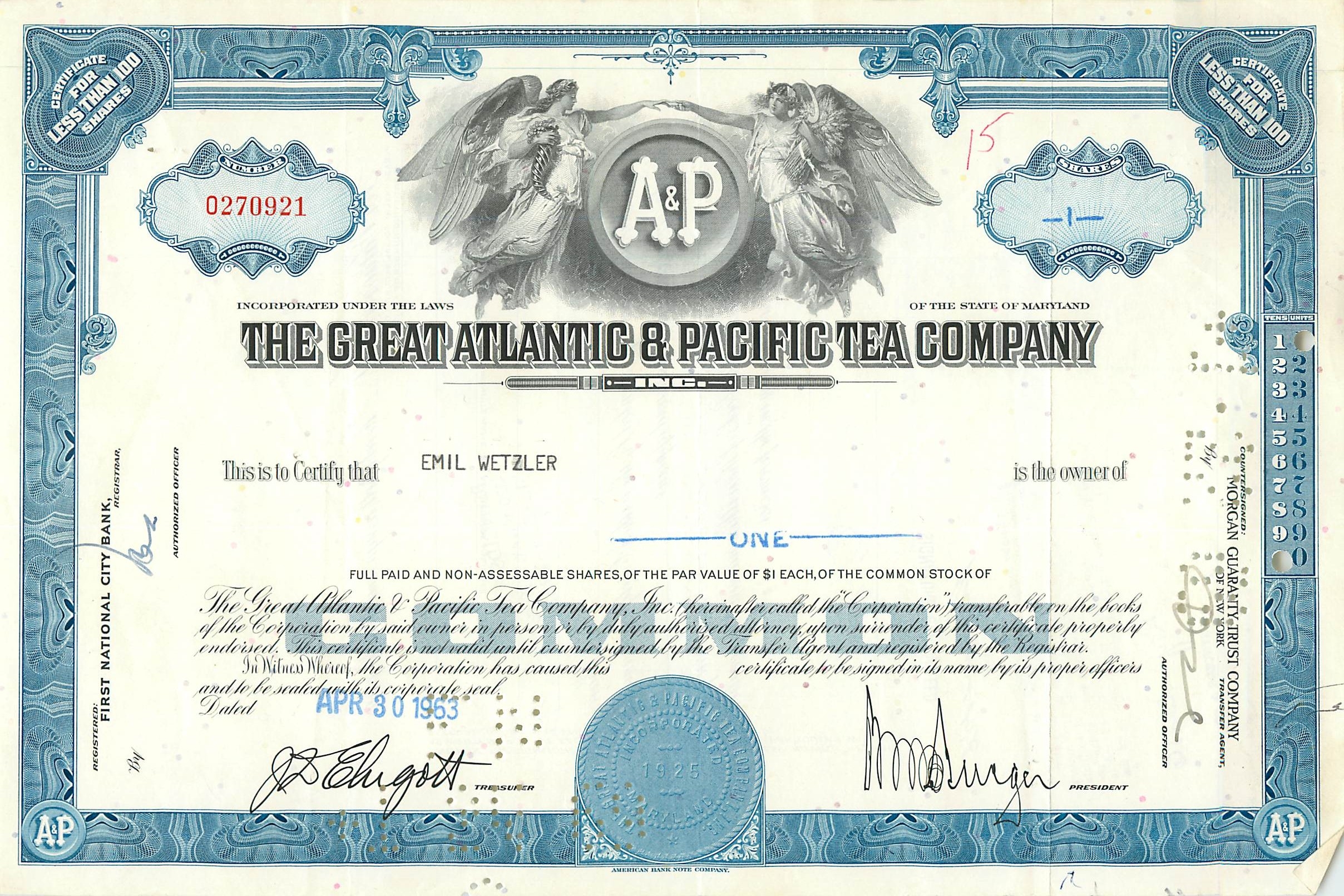 Coupon Share Action The Great Atlantic & Pacific Tea Company Ange Angel Femme