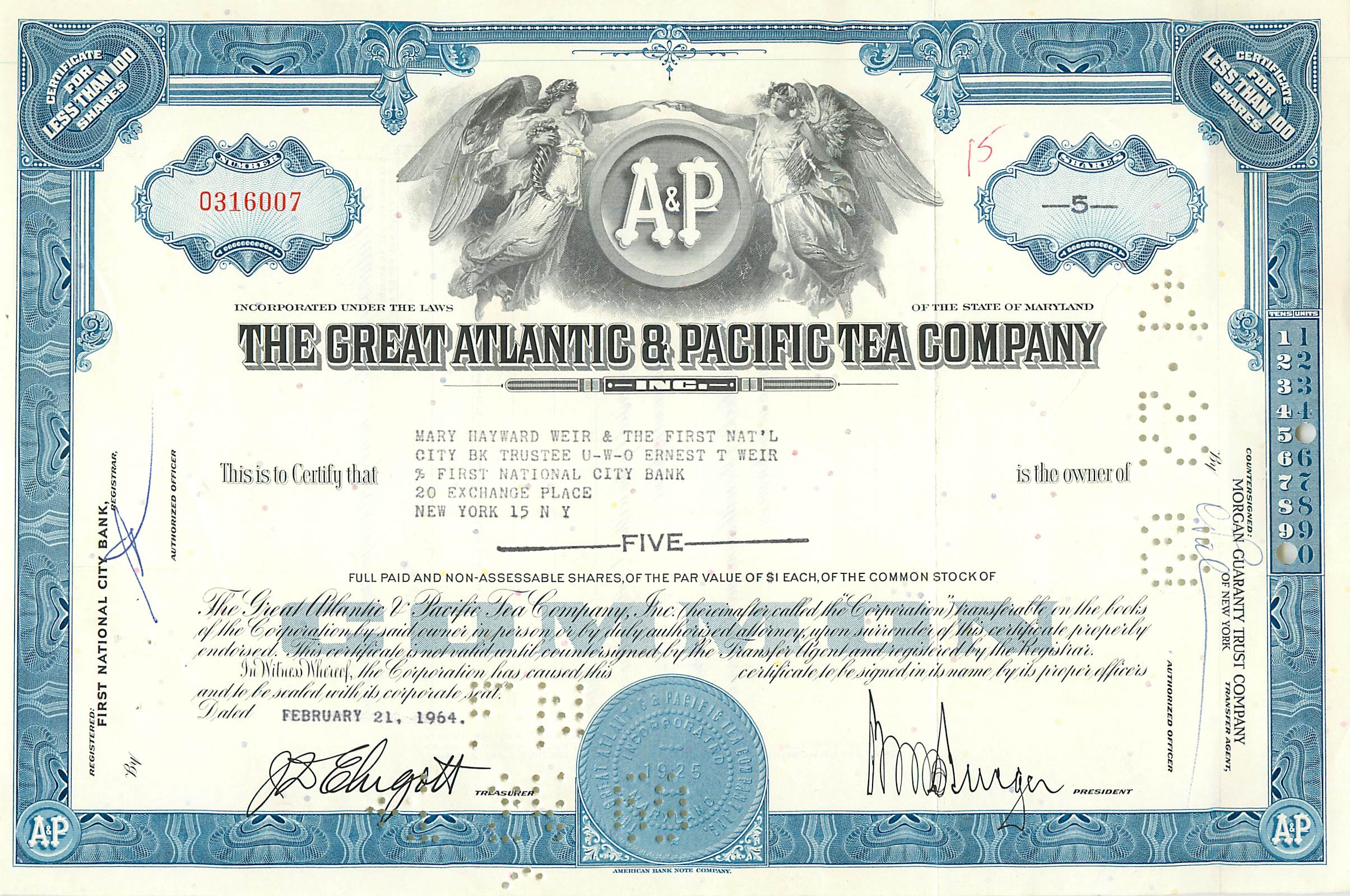 Coupon Share Action The Great Atlantic & Pacific Tea Company Ange Angel Femme