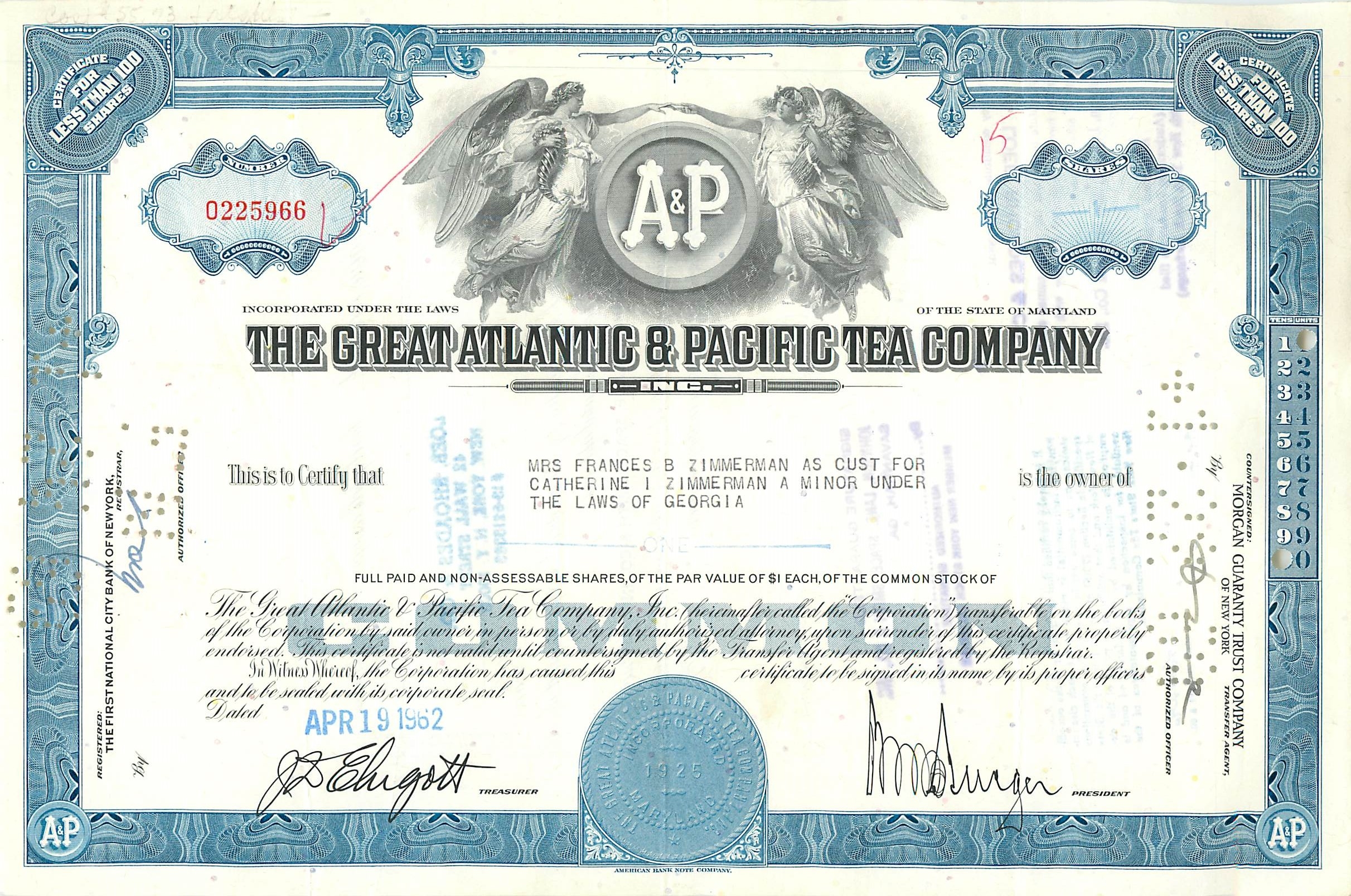 Coupon Share Action The Great Atlantic & Pacific Tea Company Ange Angel Femme