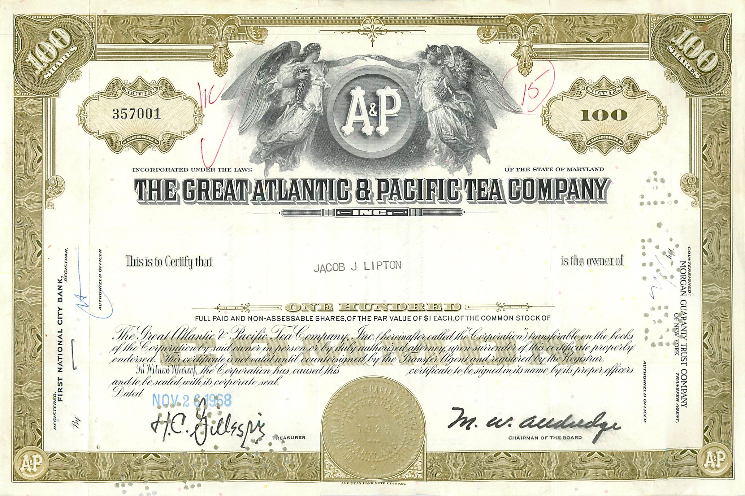 Coupon Share Action The Great Atlantic & Pacific Tea Company Ange Angel Femme