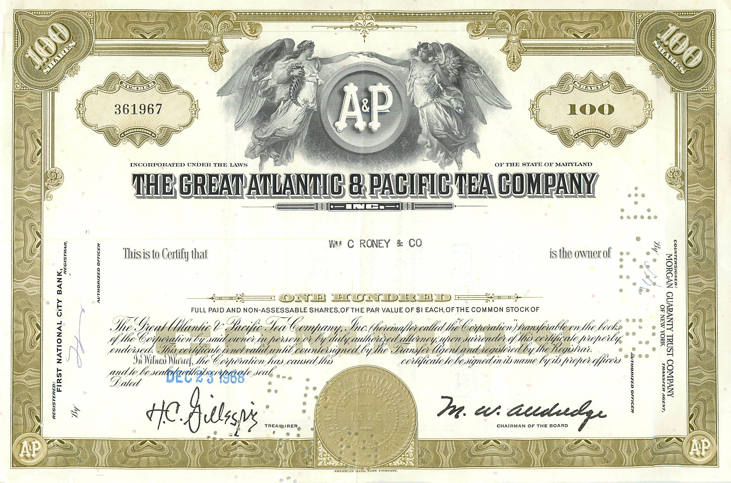 Coupon Share Action The Great Atlantic & Pacific Tea Company Ange Angel Femme