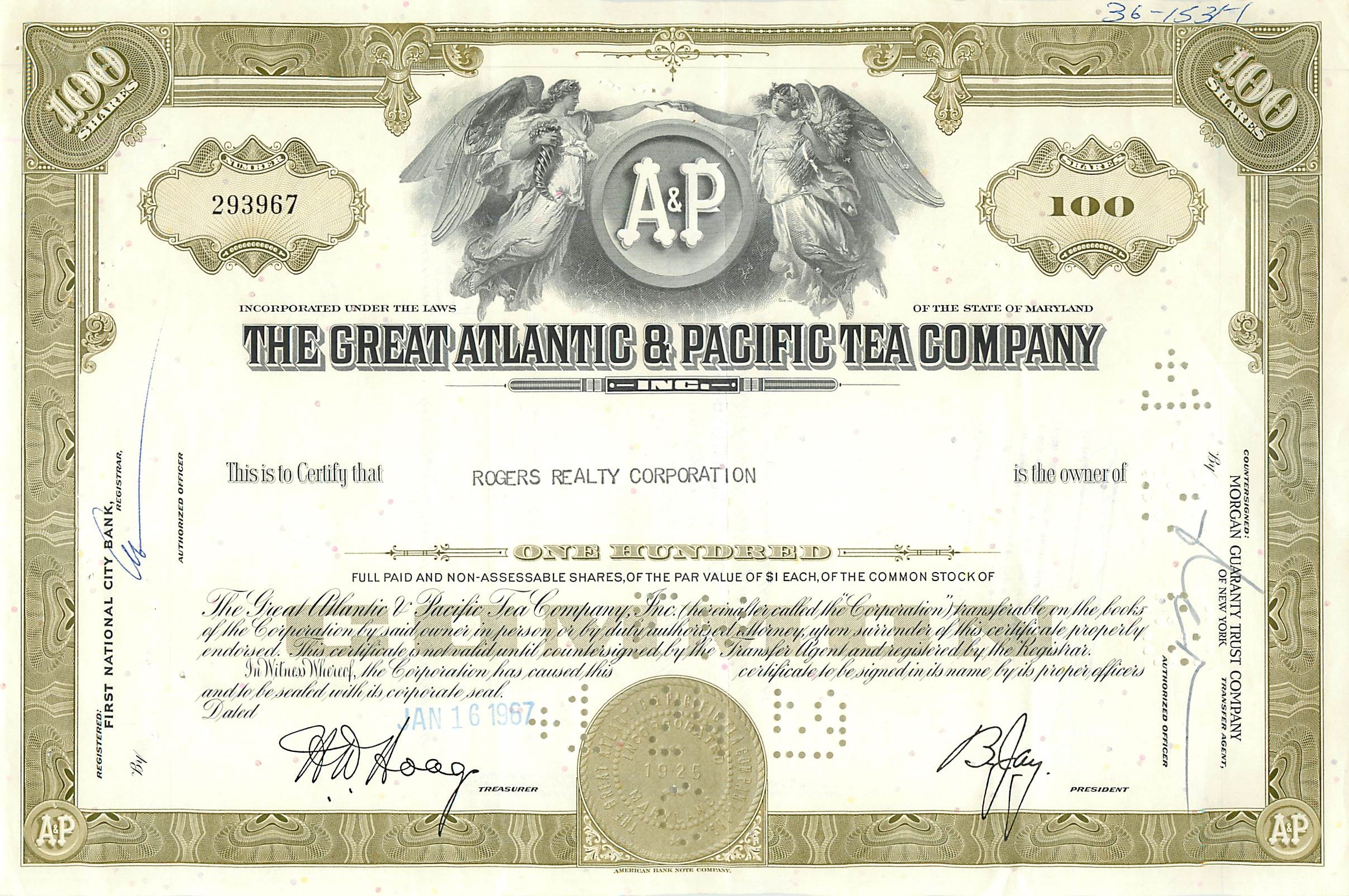 Coupon Share Action The Great Atlantic & Pacific Tea Company Ange Angel Femme