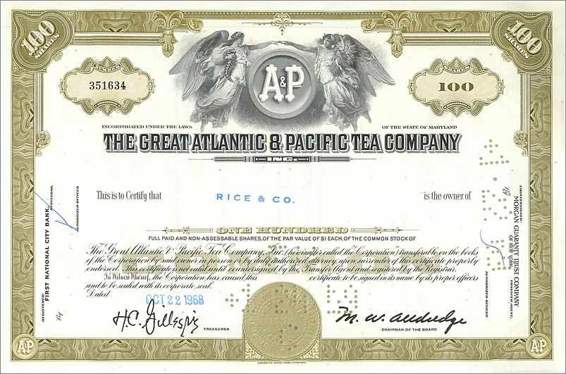 Coupon Share Action The Great Atlantic & Pacific Tea Company Ange Angel Femme