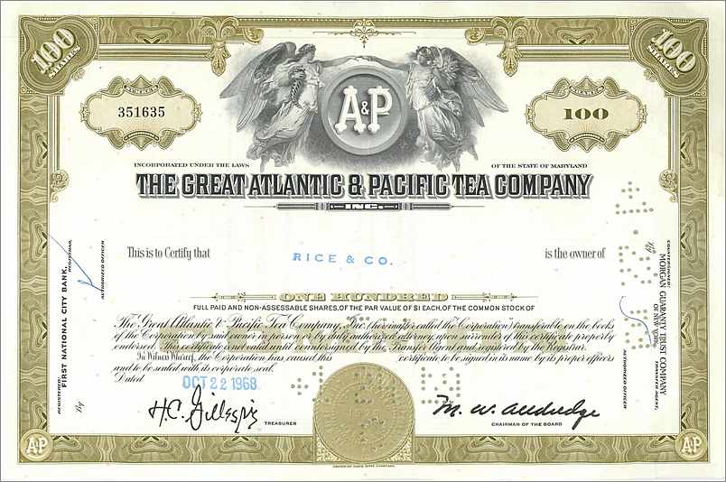 Coupon Share Action The Great Atlantic & Pacific Tea Company Ange Angel Femme