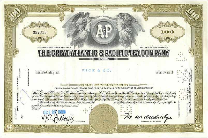 Coupon Share Action The Great Atlantic & Pacific Tea Company Ange Angel Femme