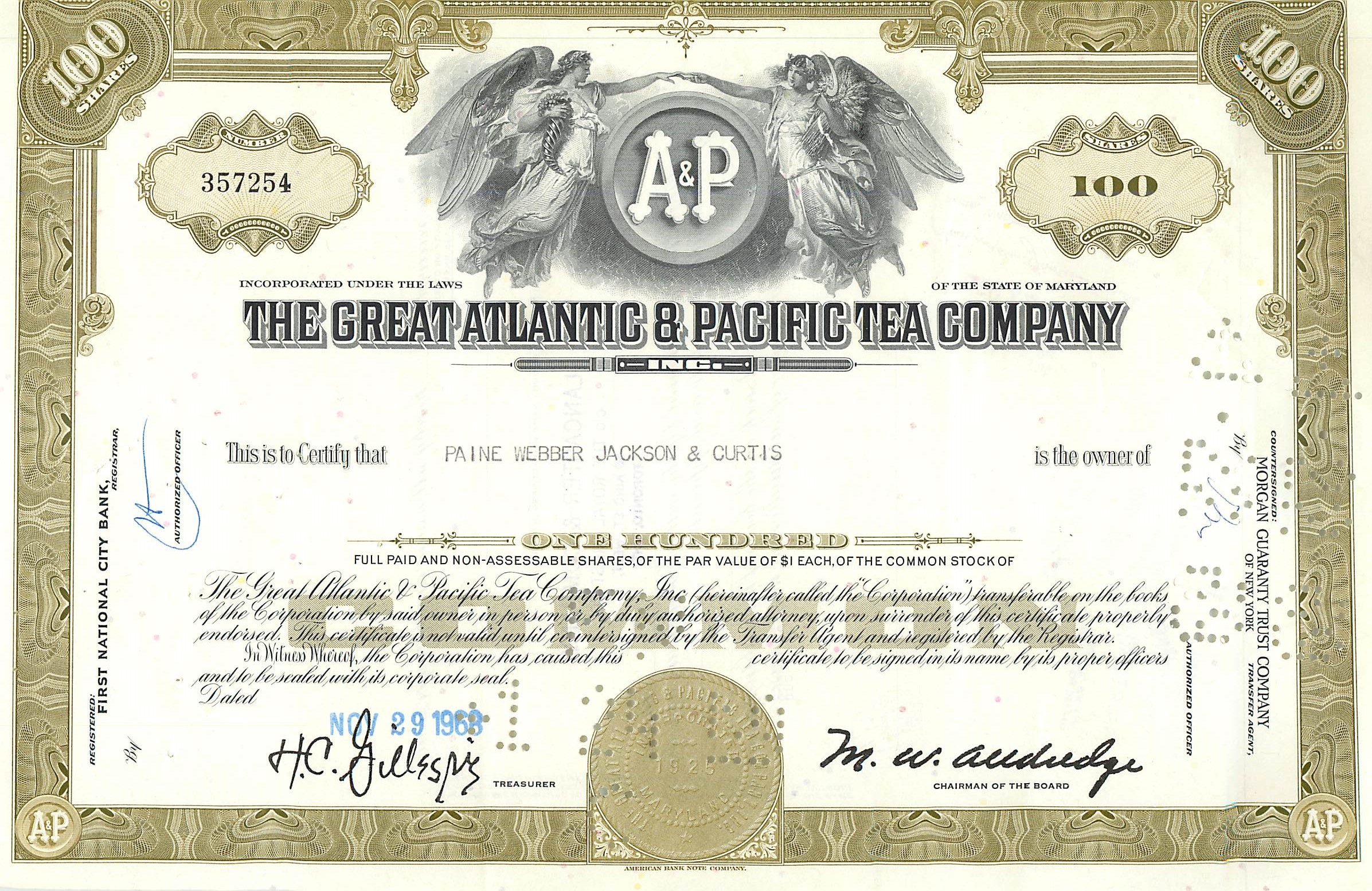 Coupon Share Action The Great Atlantic & Pacific Tea Company Ange Angel Femme