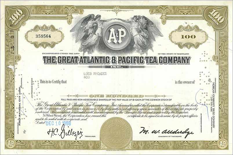 Coupon Share Action The Great Atlantic & Pacific Tea Company Ange Angel Femme