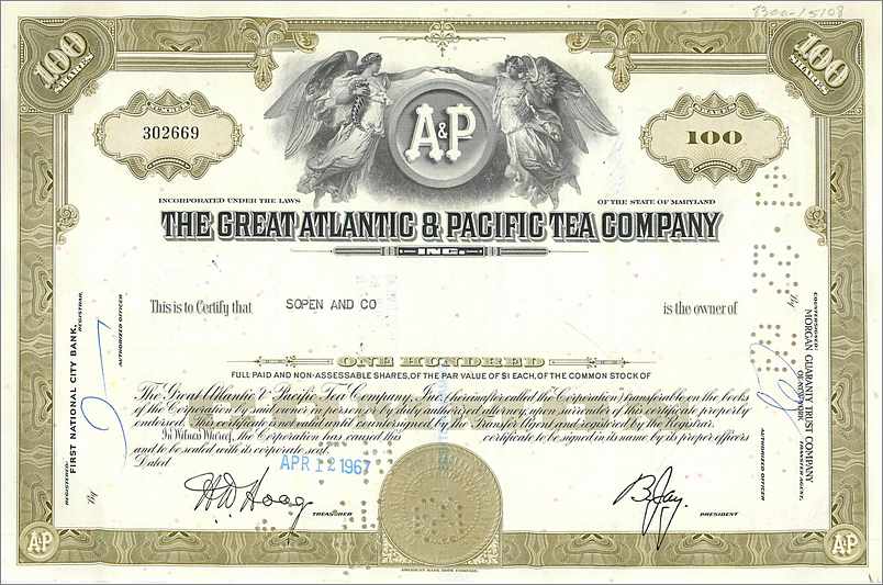 Coupon Share Action The Great Atlantic & Pacific Tea Company Ange Angel Femme