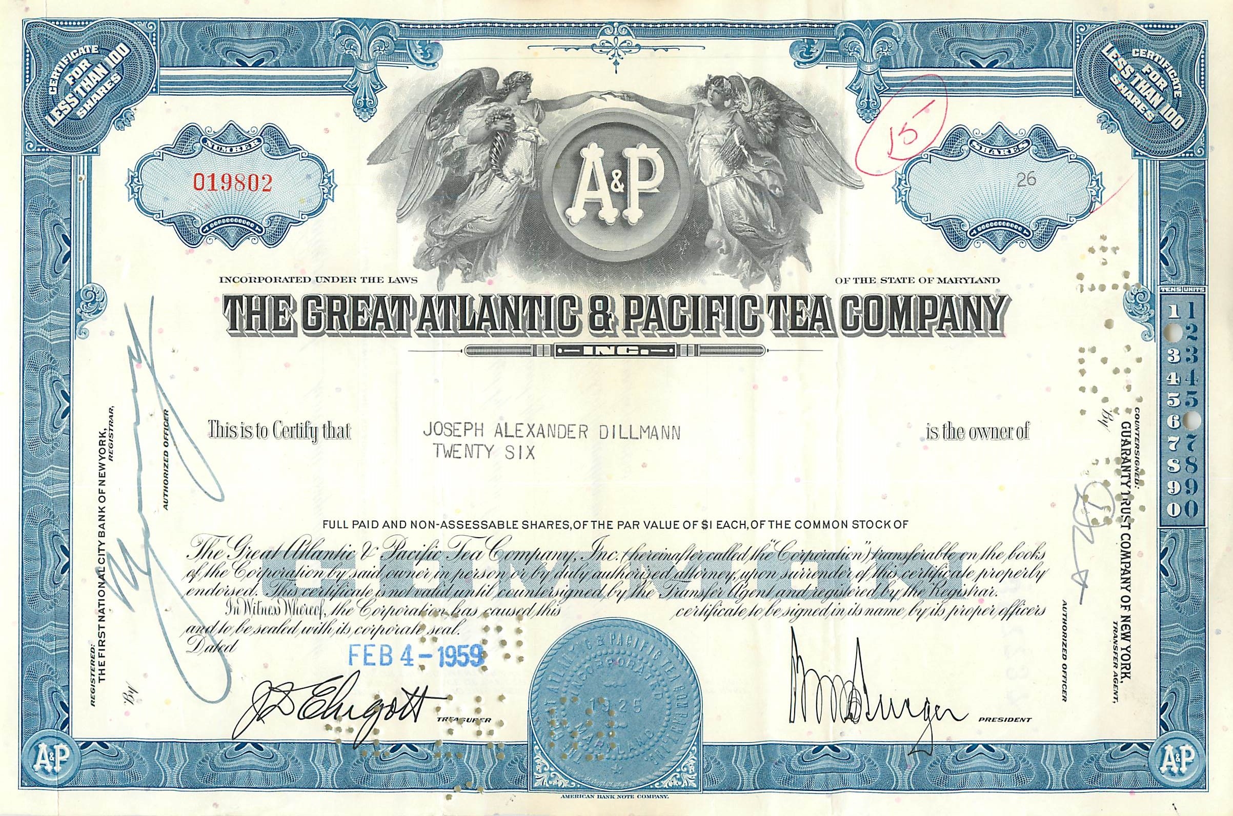 Coupon Share Action The Great Atlantic & Pacific Tea Company Ange Angel Femme