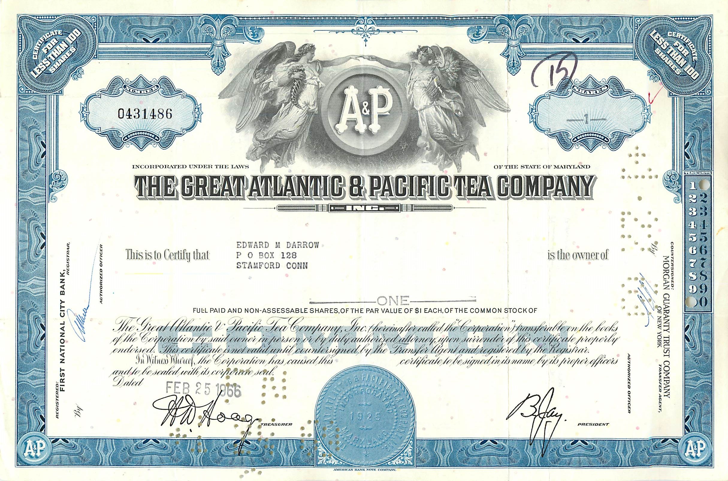 Coupon Share Action The Great Atlantic & Pacific Tea Company Ange Angel Femme