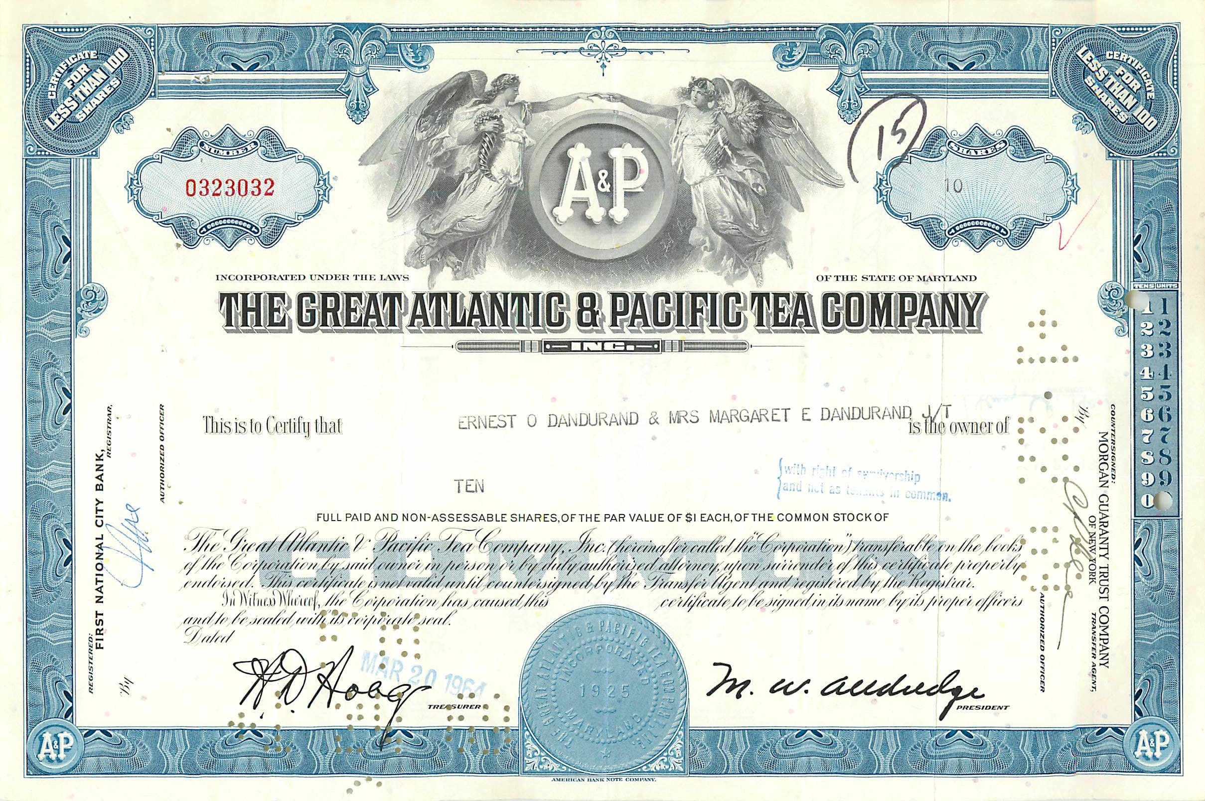 Coupon Share Action The Great Atlantic & Pacific Tea Company Ange Angel Femme