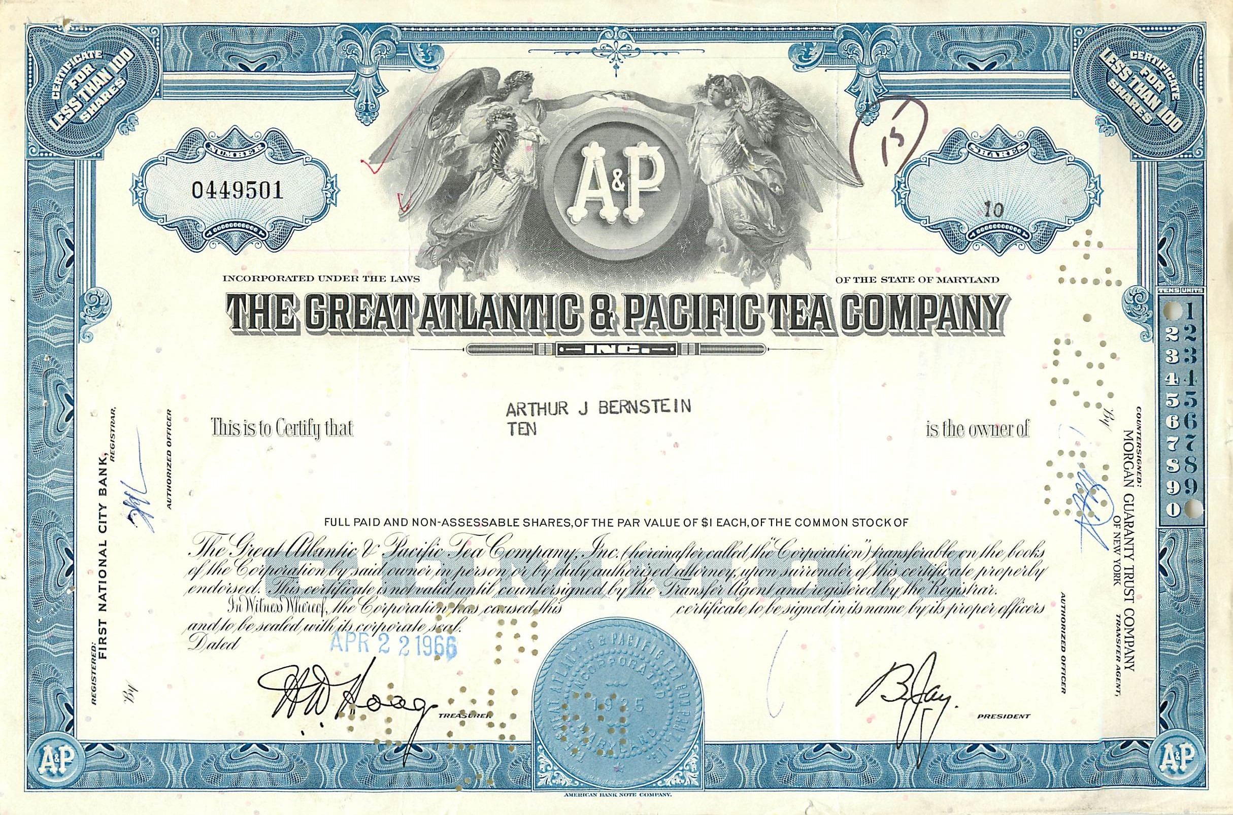Coupon Share Action The Great Atlantic & Pacific Tea Company Ange Angel Femme