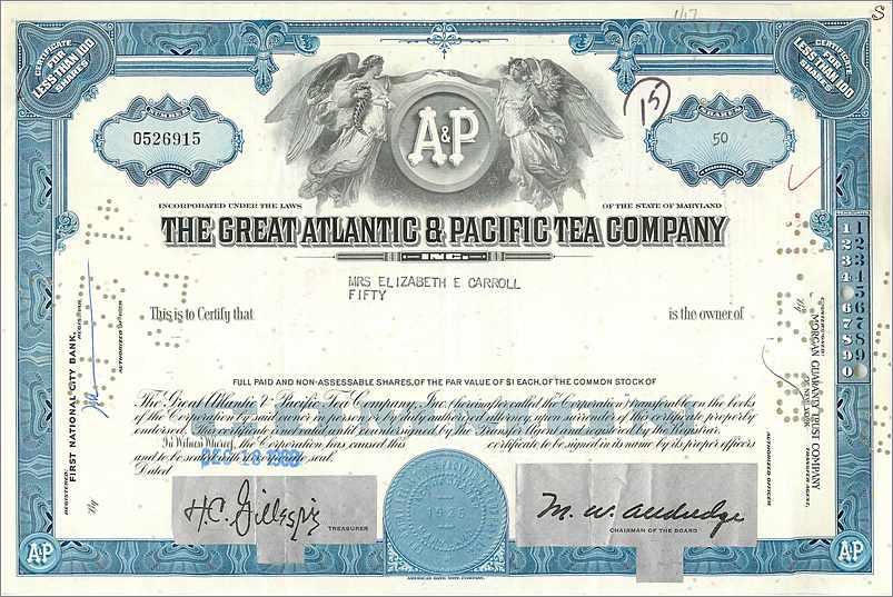 Coupon Share Action The Great Atlantic & Pacific Tea Company Ange Angel Femme