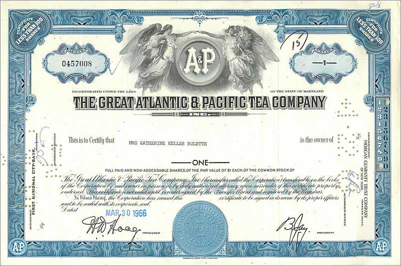 Coupon Share Action The Great Atlantic & Pacific Tea Company Ange Angel Femme