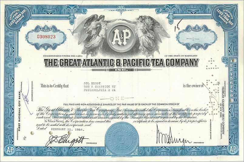 Coupon Share Action The Great Atlantic & Pacific Tea Company Ange Angel Femme