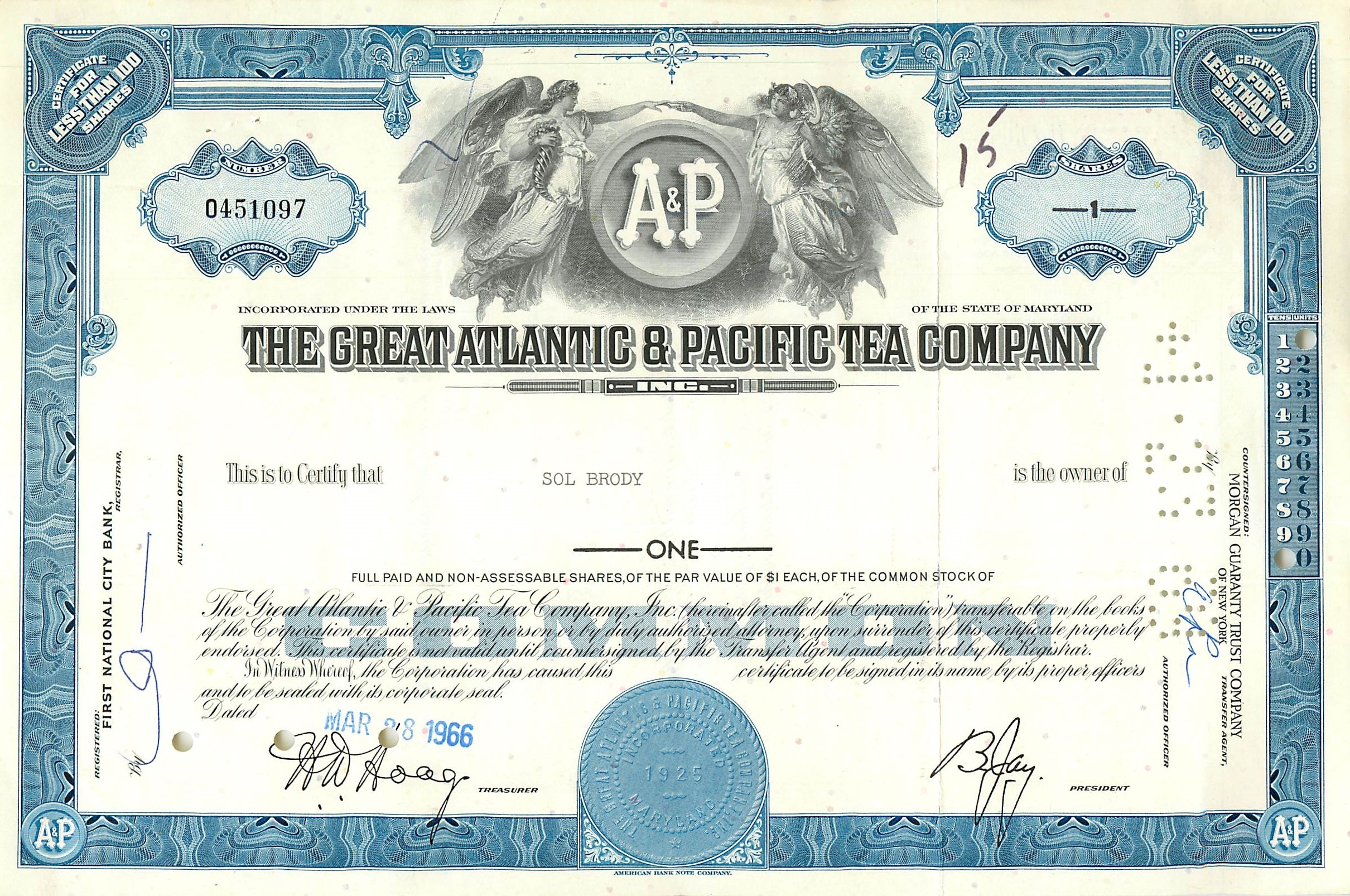 Coupon Share Action The Great Atlantic & Pacific Tea Company Ange Angel Femme