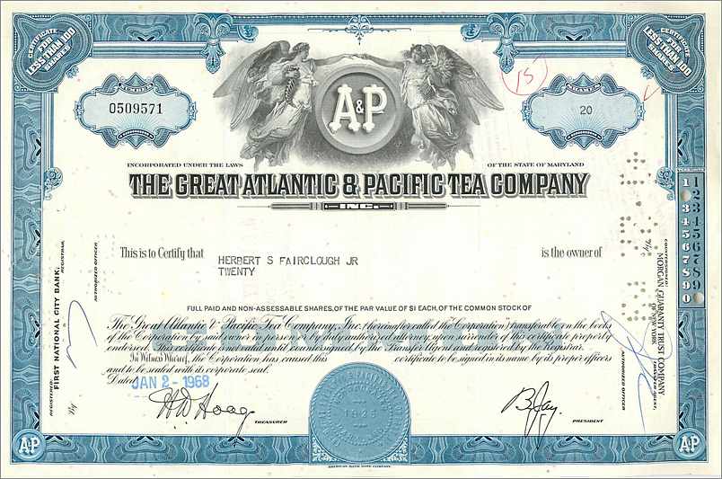 Coupon Share Action The Great Atlantic & Pacific Tea Company Ange Angel Femme