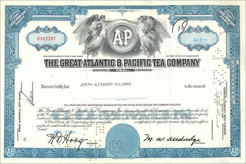 Coupon Share Action The Great Atlantic & Pacific Tea Company Ange Angel Femme