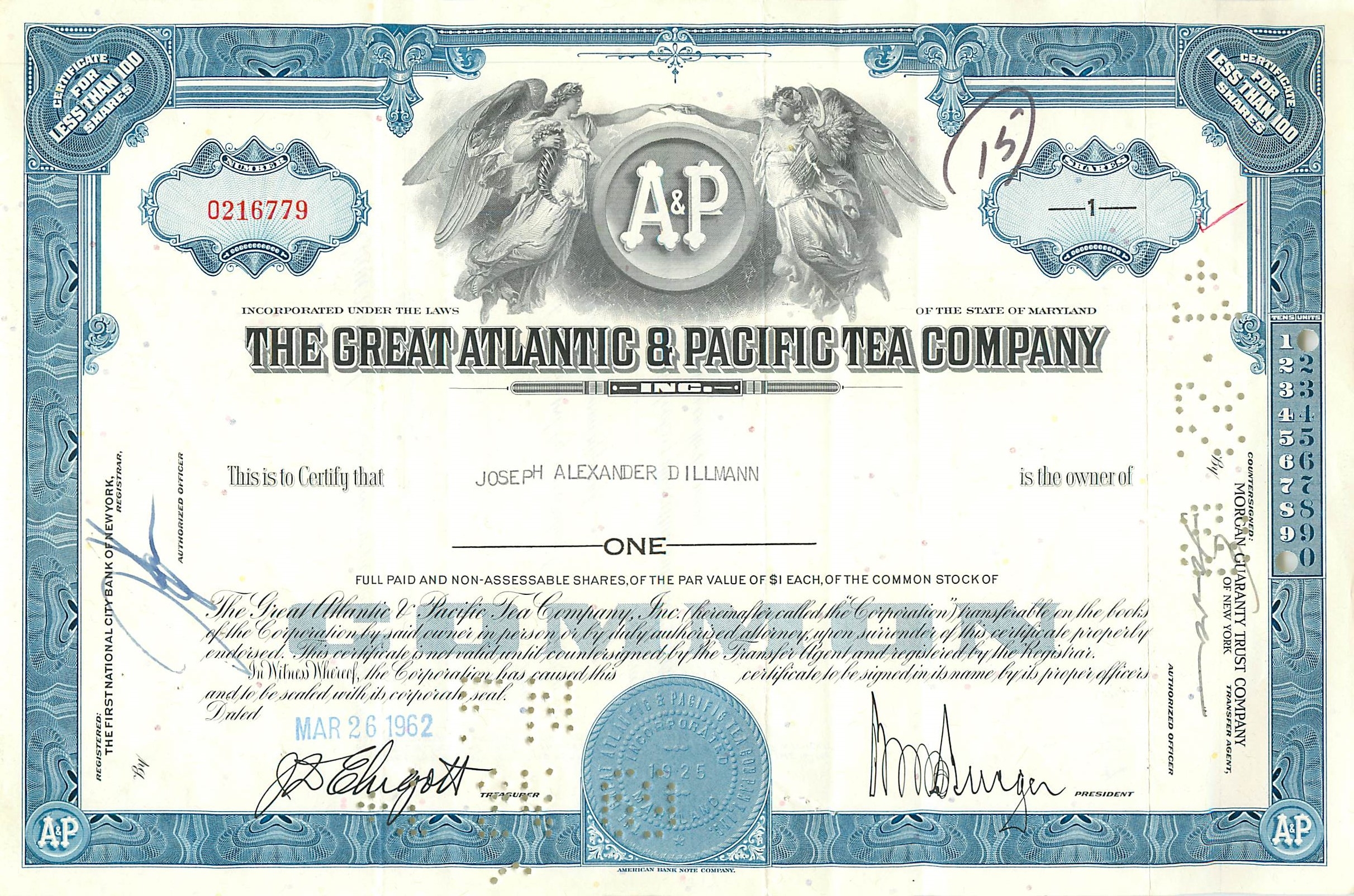 Coupon Share Action The Great Atlantic & Pacific Tea Company Ange Angel Femme