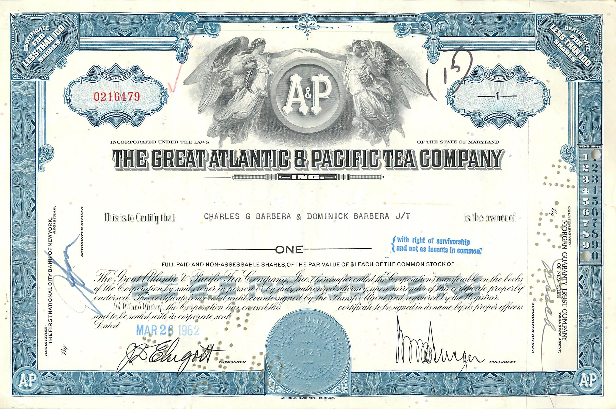 Coupon Share Action The Great Atlantic & Pacific Tea Company Ange Angel Femme
