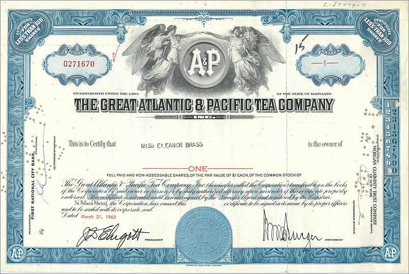 Coupon Share Action The Great Atlantic & Pacific Tea Company Ange Angel Femme