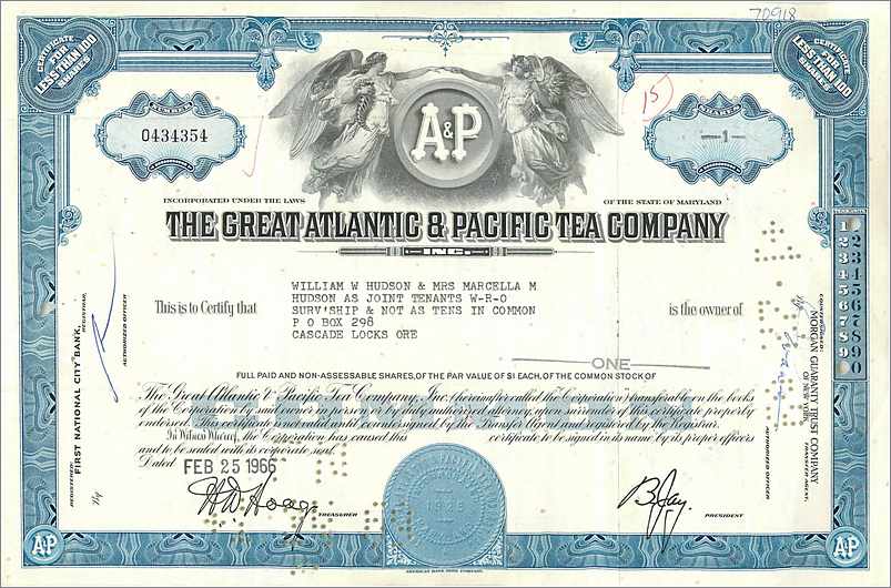 Coupon Share Action The Great Atlantic & Pacific Tea Company Ange Angel Femme