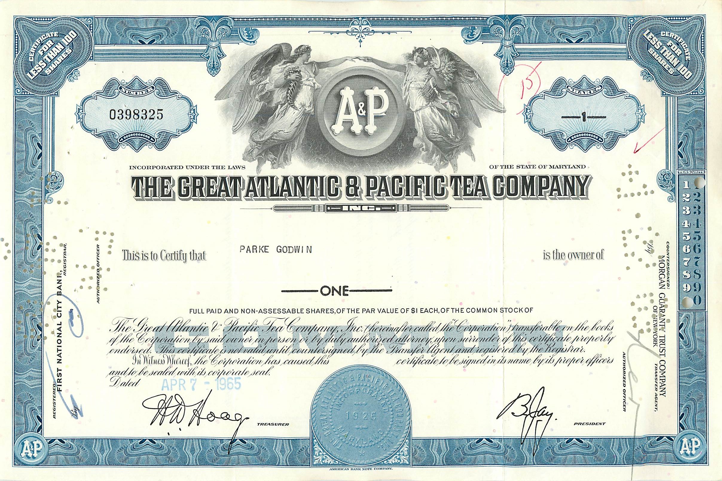 Coupon Share Action The Great Atlantic & Pacific Tea Company Ange Angel Femme